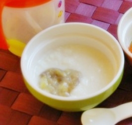 バナナミルクパン粥