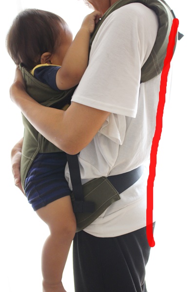 おしゃれすぎるキューズベリーの抱っこひもは児島デニム生地でパパに人気