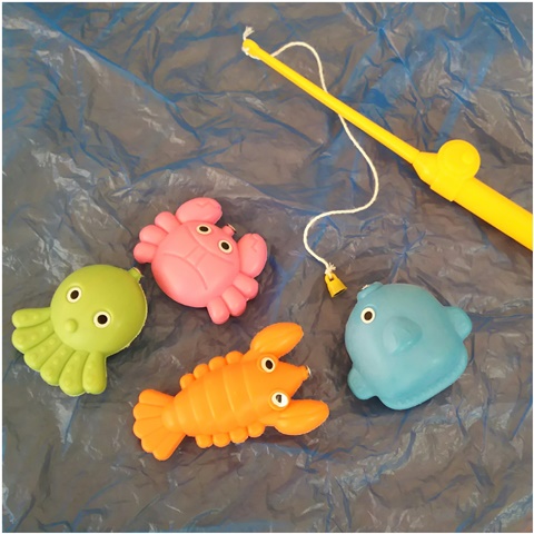 手作り 魚釣り 知育玩具