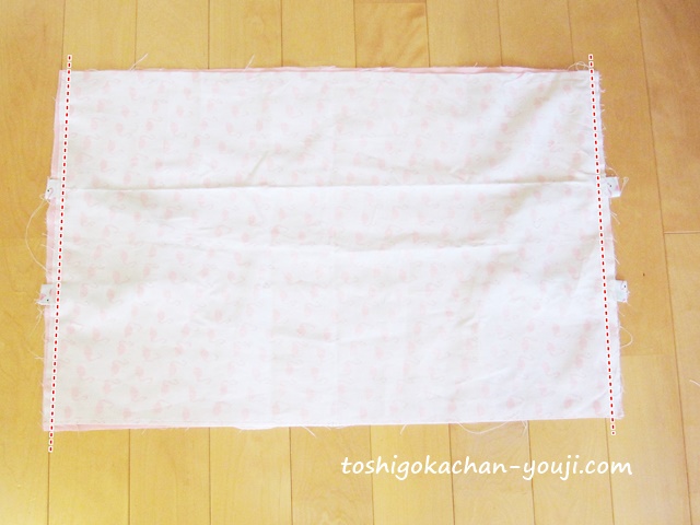 裏地付きレッスンバッグ 作り方