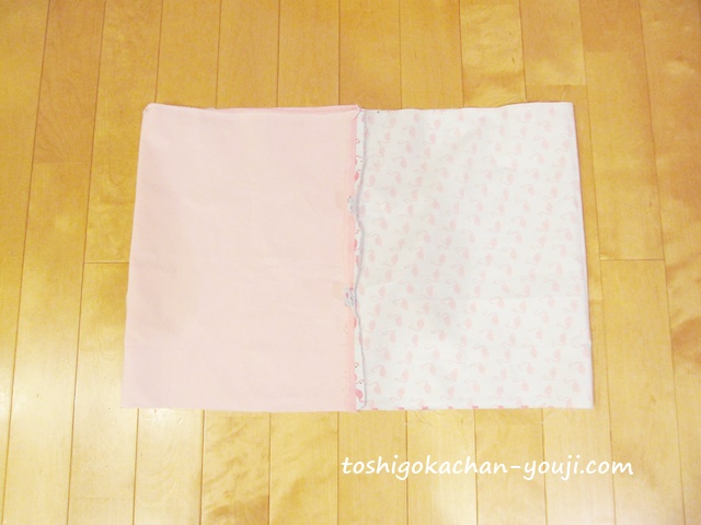 裏地付きレッスンバッグ 作り方