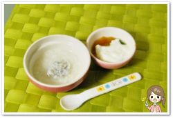 離乳食60日2回目しらす粥
