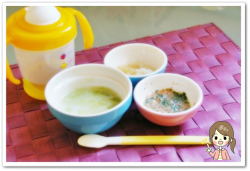 離乳食30日目キャベツ粥