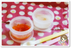 離乳食15日目トマト粥