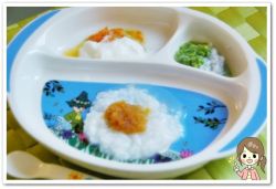 離乳食60日1回目りんご粥