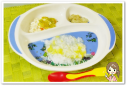 離乳食69日2回目中期白菜粥