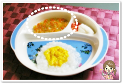 離乳食73日1回目野菜とろとろスープ