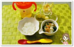 離乳食117日3回目5倍粥