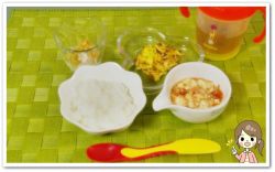 離乳食120日3回目5倍粥