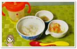 離乳食124日3回目里芋粥