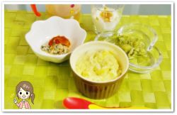 離乳食145日1回目パンプティング