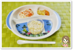 離乳食87日1回目おろしうどん